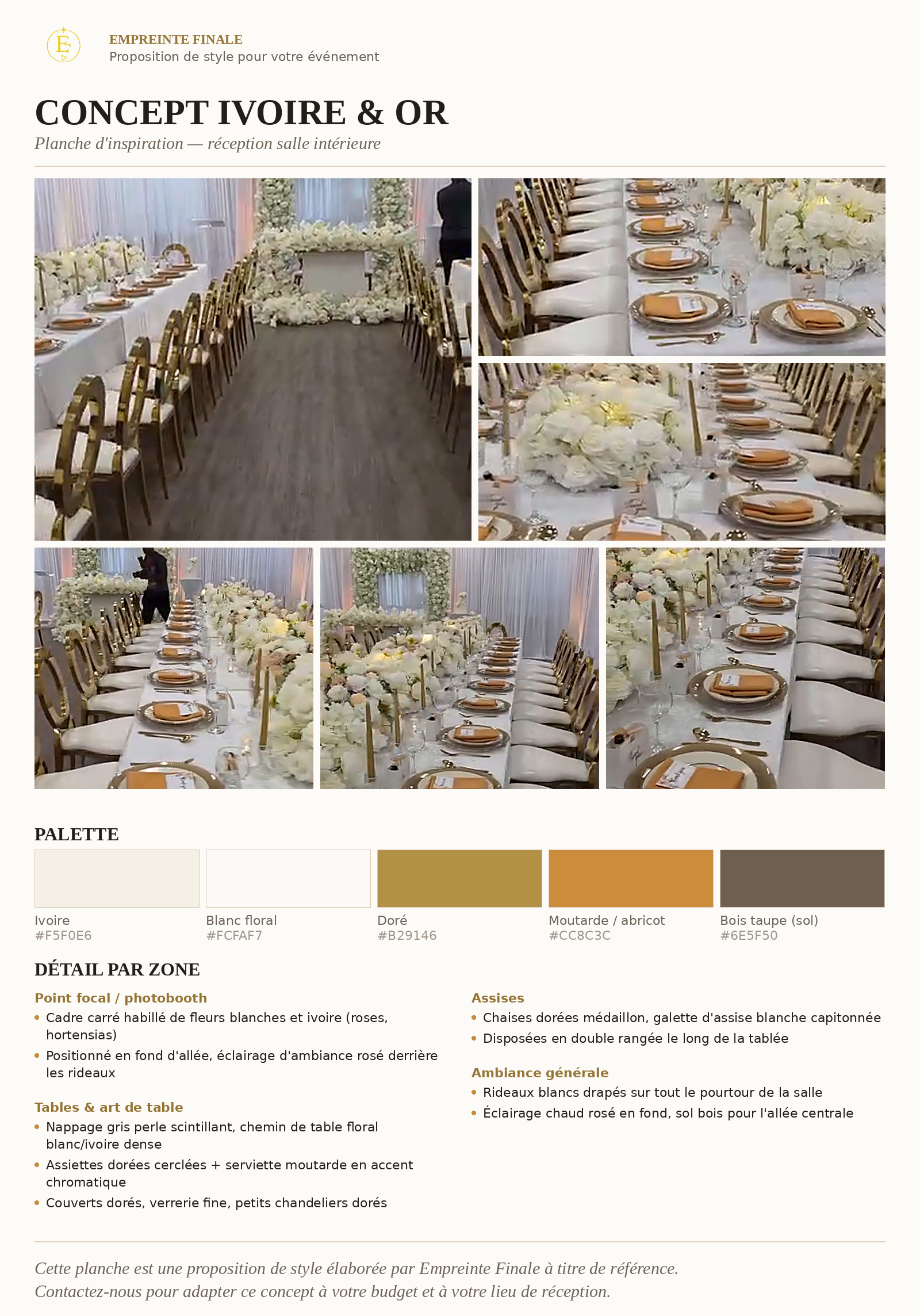 Moodboard Fêtes